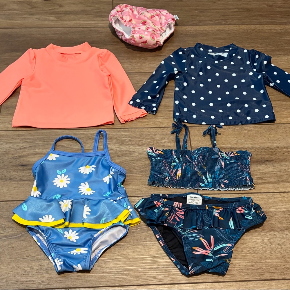 Baby girl Swimwear Bundle - 3-6 month